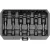 YATO YT-01440 Gépi fékcső-dugókulcs készlet 6 részes 3/8" 12-19 mm