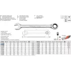 YATO YT-01907 Racsnis csillag-villáskulcs 7 mm / 130 mm 72T CrV