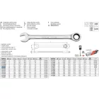 YATO YT-0191 Racsnis csillag-villáskulcs 10 mm / 160 mm 72T CrV