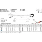 YATO YT-0194 Racsnis csillag-villáskulcs 13 mm / 180 mm 72T CrV