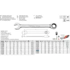 YATO YT-0204 Racsnis csillag-villáskulcs 27 mm / 355 mm 72T CrV