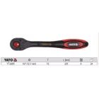 YATO YT-0295 Racsnis hajtószár 1/2" 257 mm 72T hajlított szár CrV