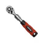 YATO YT-0297 Racsnis hajtószár 1/4" 150-200 mm 72T teleszkópos CrV
