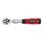 YATO YT-0297 Racsnis hajtószár 1/4" 150-200 mm 72T teleszkópos CrV