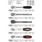 YATO YT-0312 Racsnis hajtószár 1/2" 250 mm 72T egyenes szár CrV