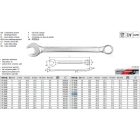 YATO YT-0354 Csillag-villáskulcs 25 mm / 300 mm CrV