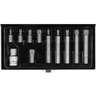 YATO YT-0415 Bit készlet 11 részes SPLINE M5-M12 L=30 mm,L=75 mm 1/2"