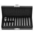 YATO YT-0419 Bit készlet 15 részes RIBE M6-M14 L=30 mm 1/2"
