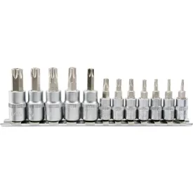  YATO YT-04332 Bit dugókulcs készlet 12 részes lyukas Torx 1/4