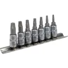 YATO YT-04581 Roncsolttorxcsavar kiszedő dugókulcs készlet torx csavarokhoz 7 részes 1/4 Col