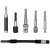 YATO YT-04640 Adapterkészlet 6 részes 1/4col bitbefogással