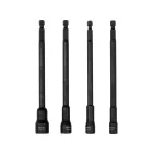 YATO YT-04642 Mágneses hatlapú csavarbehajtó készlet 4 részes 1/4col bitbefogással 150mm