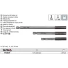 YATO YT-04699 Bithegy-tartó készlet 3 részes 1/4