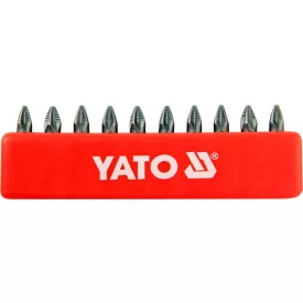 YATO YT-0470 Bithegy PZ1 1/4" 25 mm 10 db/bl