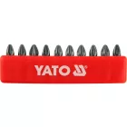 YATO YT-0471 Bithegy PZ2 1/4" 25 mm 10 db/bl