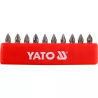 YATO YT-0474 Bithegy készlet 10 részes PH1 25mm