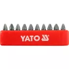 YATO YT-0475 Bithegy PH2 1/4" 25 mm 10 db/bl