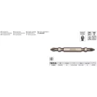YATO YT-04812 Bithegy PH2 x 65 mm (10 db/cs) kétvégű