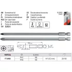 YATO YT-0489 Bithegy PH1 + PH2 1/4" 150 mm 2 db/bl.