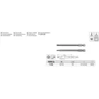 YATO YT-0492 Torx bithegy T20 + T30 1/4" 100 mm 2db