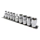 YATO YT-0520 Dugókulcs készlet 9 részes külső Torx 1/4", 3/8" CrV