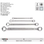 YATO YT-0530 Csillagkulcs készlet 4 részes Torx fejjel E6-E24 CrV