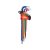 YATO YT- 05635 9PCS EXTRA LONG HEX KEY BALL SET1.5-10MM