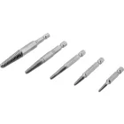 YATO YT-05903 Roncsolt csavarkiszedő készlet 1/4 col (6,3mm) bitbefogással 6 részes