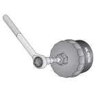 YATO YT-0594 Olajszűrő leszedő készlet 13 részes 3/8