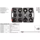 YATO YT-0594 Olajszűrő leszedő készlet 13 részes 3/8