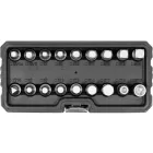YATO YT-05991 Olajleeresztő kulcs készlet 18 részes 3/8" CrV