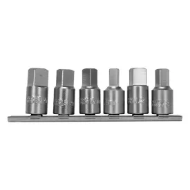   YATO YT-05997 Olajleeresztő kulcs készlet 6 részes 3/8", 1/2", 8 mm, 10 mm, 12 mm, 14 mm 3/8" CrV