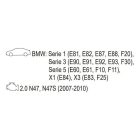 YATO YT-06018 Vezérlés rögzítő készlet 6 részes (Diesel) BMW