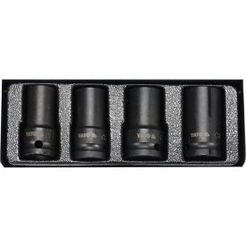   YATO YT-06030 Roncsolt csavar leszedő gépi dugókulcs készlet 4 részes 1/2 Col 17-26 mm CrMo