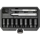 YATO YT-060302 Gépi dugókulcs készlet 10 részes 18-25 mm biztonsági kerékcsavarokhoz