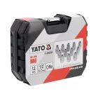 YATO YT-060394 Dugókulcs készlet 12 darabos VAG (VolksWagen Auto Group) biztonsági kerékcsavarokhoz