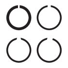 YATO YT-0607 Seeger fogó 225 mm csőrös külső