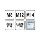 YATO YT-0617 Porlasztó kiszedő Diesel motorokhoz M8-M14