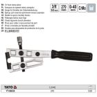 YATO YT-06535 Szorítóbilincs fogó 3/8" 270 mm 0-40 mm CrmO