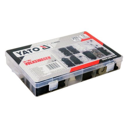 YATO YT-06663 Műanyag patent készlet 255 részes Volkswagen