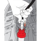 YATO YT-06721 Autóhűtő nyomásmérő készlet 28 részes