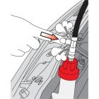 YATO YT-06721 Autóhűtő nyomásmérő készlet 28 részes