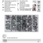 YATO YT-06773 Hatlapú inox csavaranya készlet 300 részes M3-M10