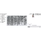 YATO YT-06776 Szárnyas csavaranya 150 részes