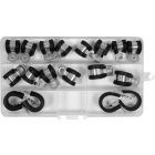 YATO YT-067833 Gumi tömítésű csőbilincs készlet 18 részes