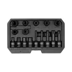 YATO YT-06811 Féknyereg szerelő gépi dugókulcs készlet 16 részes 1/2" CrMo