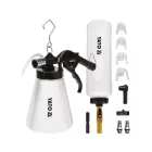 YATO YT-06835 Pneumatikus fékfolyadék cserélő, légtelenítő készlet 12 részes