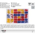 YATO YT-068913 Kábelsaru készlet 600 részes