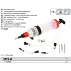 YATO YT-07082 Kézi üzemanyag szivattyú 1,5 l 6db gyorcsatlakozóval (PSA és OPEL)