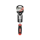YATO YT-07201 Racsnis hajtószár 3/8" 145 mm 72T forgó fejes CrV